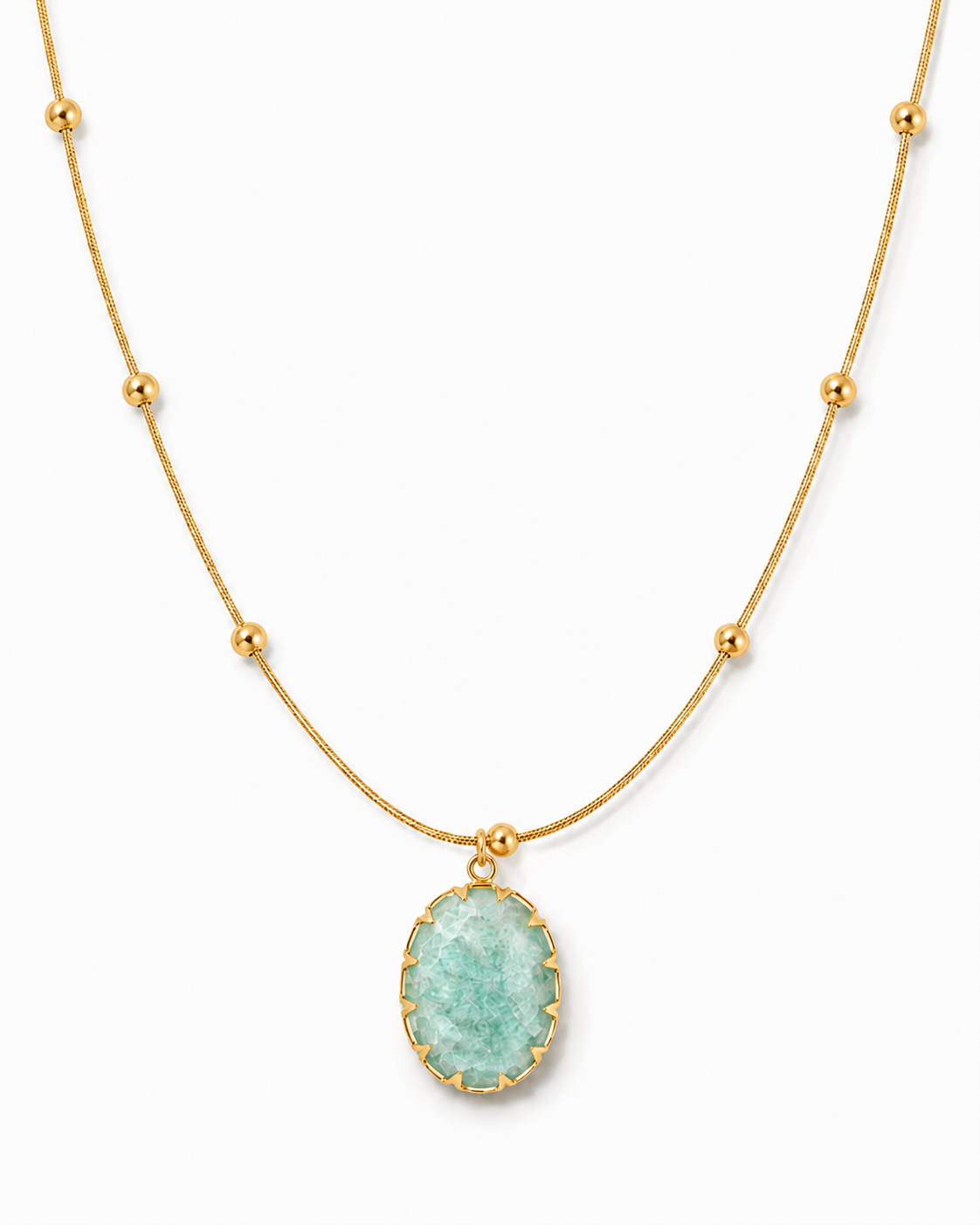 Aura Gemstone Halskette