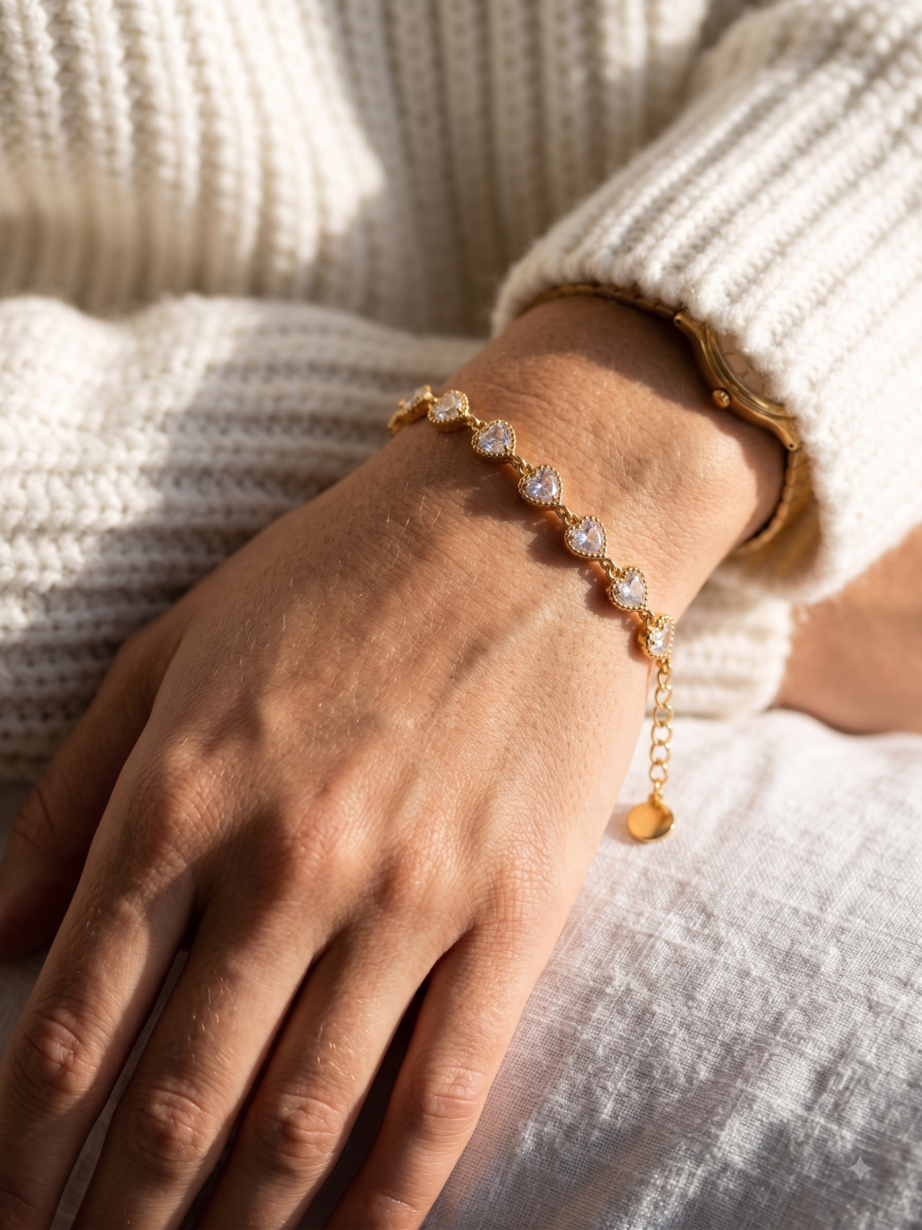 Luna Herz-Armband